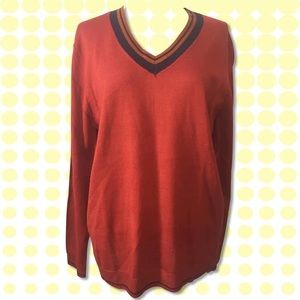 ZARA Burnt Orange Sweater
